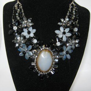 Nakamol Crystal & Bead Choker